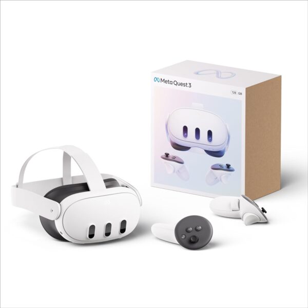Meta Quest 3 128Gb – bahnbrechende Mixed Reality – leistungsstarke Technologie – Asgarth's Wrath 2 Bundle