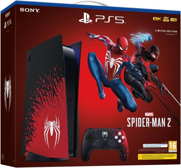 Pack Konsole PlayStation 5 Standard - Marvel's Spider-Man 2 Limited Edition